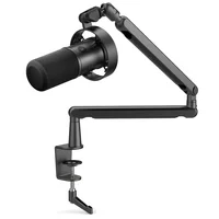 Microfone Dinámico Usb/xlr Fifine Ampligame Am9 Com RGB Preto