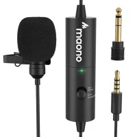 Microfone De Lapela Au-100r Maono