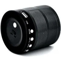 Mini Caixa De Som Speaker Com Bluetooth Usb Ws-887 - Preto Mini Caixa De Som Speaker Com Bluetooth Usb Ws-887 - Preto