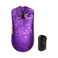Mouse Gamer Attack Shark X11 Ultra 8k Fibra De Carbono 42.000 Dpi Paw3950 Max, Roxo