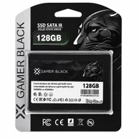 SSD Gamer Black 128GB, Sata Iii, 2.5", Leitura 500mb/s, Gravação 450mb/s, Preto