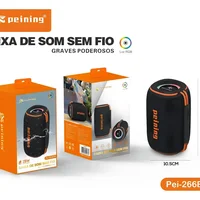 Caixa De Som Bluetooth Amplificada 15w Peining Pei-266bts