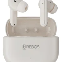 Fone De Ouvido Sem Fio Bluetooth Hrebos Branco - Branco