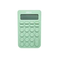 Calculadora De Mesa 8 Digitos Verde Pastel Letron Lenora 99334