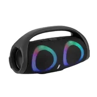 Caixa De Som Portatil X3 Sem Fio Bluetooth Resistente A Agua Alto Falantes Radio Fm Na Cor Cinza