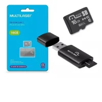 Cartão De Memória 16gb 2x1 Classe 10 Usb Mc162 Cartão De Memória 16gb 2x1 Classe 10 Usb Mc162