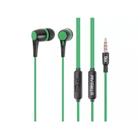 Fone De Ouvido Elg Intra-auricular, com Microfone, Preto e Verde - Str05gk