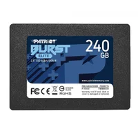 SSD Patriot Burst Elite, 240GB, SATA III, Leitura 450MB/s, Gravação 320MB/s, 2.5 Polegadas - PBE240GS25SSDR