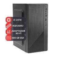 PC CPU Intel I5 3470 , Placa H61, 8GB, SSD 480GB , Wifi , C/ Teclado + Mouse PC CPU Intel I5 3470 , Placa H61, 8GB, SSD 480GB , Wifi , C/ Teclado + Mouse