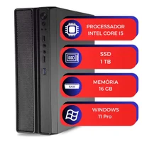 Computador Slimdesk Multipc i5 16gb SSD 1TB Nvme Win11 Pro