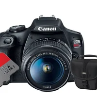 Camera Digital Canon T7 Com Lente 18-55 Is + Sd 32 Gb E Bolsa