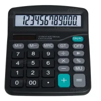 Calculadora De Mesa Comercial Escritório Display 12 Digitos