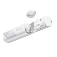 Microfone Sem Fio Godox Cube Sl Lapela 2,4g Iphone Branco Microfone Sem Fio Godox Cube Sl Lapela 2,4g Iphone Branco