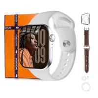 Smartwatch Microwear W11 Pro Mini 2gb 42mm Série 11 D´água - Branco