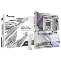 Placa Mãe Gigabyte X870e Aorus Master X3d Ice Socket Am5 Ddr5 Atx PCie 5.0 RGB 10+1 Fases De Energia