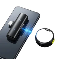 Microfone Sem Fio Usb-c Profissional Com 2 Microfones