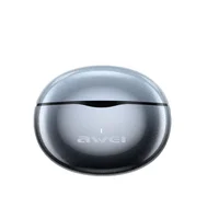 Fone Ouvido Bluetooth T62 Enc Intra-auricular Borrachinha Awei Ipx5 Com Redução De Ruído - Preto