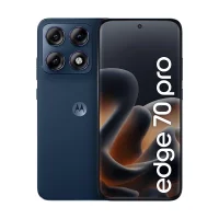 Smartphone Motorola Edge 70 Pro 512gb 5g - Azul Escuro, 24gb (12gb Ram+12gb Ram Boost), 4 Câmeras De 50mp, Tela De 6,8" E Bateria 6500mah