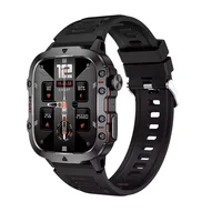 Smartwatch Masculino Lige 3atm Bluetooth Call Smartwatch Militar Preto.
