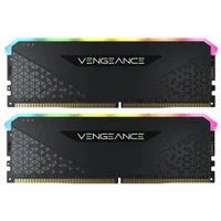 Memória Ram Corsair Vengeance RGB Rs Ddr4 16gb (2x8GB) 3200mhz - Preto (cmg16gx4m2e3200c16)