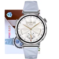 Relógio Feminino Smartwatch Gt5 Mini AmoLED Gps Whatsap Android Ios Bluetooth Prata Relógio Feminino Smartwatch Gt5 Mini AmoLED Gps Whatsap Android Ios Bluetooth Prata