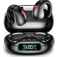 Fone De Ouvido Bluetooth Q92 Tws Bluetooth 5.3 Condução Óssea Gamer Academia