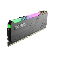 Memoria Gamer PCyes Udimm 16gb Ddr5 5600mhz Black Com RGB - Pm165600d5br