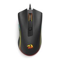 Mouse Gamer Redragon Cobra Cypher Lite, RGB, 12800 DPI, 6 Botões, USB, Preto - M611-RGB