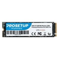 SSD 512gb M2 Nvme 2280 Prosetup Avanshare PCie Gen 3 X4 Leitura 1700mb/s Gravacao 1100mb/s SSD 512gb M2 Nvme 2280 Prosetup Avanshare PCie Gen 3 X4 Leitura 1700mb/s Gravacao 1100mb/s