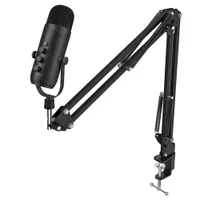 Kit Microfone Condensador Usb K66s + Braço Articulado