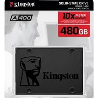 SSD Kingston 480GB Sata Iii A400 Sa400s37/480g Preto