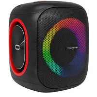 Caixa De Som Portátil 70w, Bluetooth 5.3, Tws, Bateria 6000mah, LED RGB, Entradas Tf Usb Aux Tomate - MTS-8012