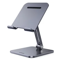 Suporte De Mesa Ugreen Para Tablet E Smartphone Cinza Suporte De Mesa Ugreen Para Tablet E Smartphone Cinza