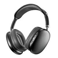 Fone De Ouvido Headphone Sem Fio Bluetooth V5.3 Pei-p9 Preto Fone De Ouvido Headphone Sem Fio Bluetooth V5.3 Pei-p9 Preto