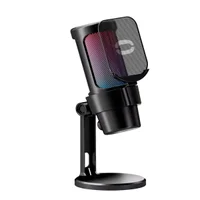 Microfone De Mesa Profissional Podcast Alta Sensibilidade Rbg Usb Microfone De Mesa Profissional Podcast Alta Sensibilidade Rbg Usb