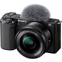 Câmera Sony Zv-e10 Mirrorless 4k Com Lente 16-50mm (preta) Câmera Sony Zv-e10 Mirrorless 4k Com Lente 16-50mm (preta)