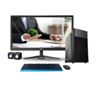 Computador PC Corporativo i9 11ª Geração, 64gb Ram, Nvme 256gb, Gt 730 4gb, Monitor 21.5" + Caixinha De Som - Preto