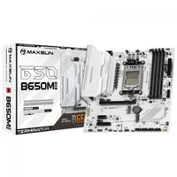 Placa Mãe Maxsun Terminator B650m Wifi Ice, Chipset B650, Amd Am5, Matx, Ddr5 Placa Mãe Maxsun Terminator B650m Wifi Ice, Chipset B650, Amd Am5, Matx, Ddr5