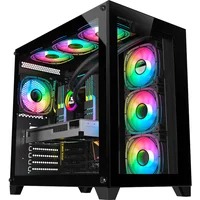 PC Gamer Aquário Ryzen 5600x, RTX 5060 Ti, B550 Asus, 32gb, SSD Nvme 1TB - Kalango Games