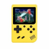 Super Mini Game Portátil 400 Em 1 Retrô Amarelo