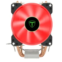 Cooler Para Processador T-Dagger, LED Vermelho, Intel e AMD, 90mm, 2 Heat Pipes, TDP 80W, 48CFM - T-GC9109 R Cooler Para Processador T-Dagger, LED Vermelho, Intel e AMD, 90mm, 2 Heat Pipes, TDP 80W, 48CFM - T-GC9109 R