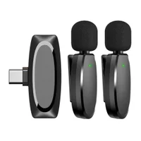 Microfone De Lapela Vimai Ap004-2, P/dispositivos USB-c, Preto