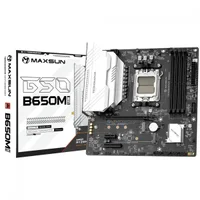 Placa Mãe Maxsun Terminator B650m Wifi6, Chipset B650, Amd Am5, Matx, Ddr5
