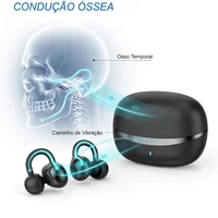 Fone De Ouvido Ósseo Bluetooth 5.3 À Prova D'água