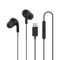 Fone De Ouvido Xiaomi Com Fio Tipo-c Usb-c Preto Fone De Ouvido Xiaomi Com Fio Tipo-c Usb-c Preto