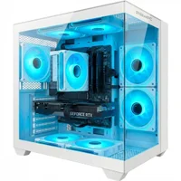 PC Gamer Ludic By Bluepc - Amd Ryzen 5 5500, Geforce RTX 5060 8GB, 32gb Ram, SSD 512gb M.2 Nvme, 600w 80 Plus, Branco, 7 Fans RGB - Pgbp-lu2298