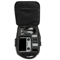 Brcshop | Bolsa Case Transporte Para Drone DJI Mini 5 Pro Mochila Maleta Antichoque c/ Alça de Ombro