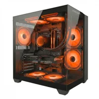 PC Gamer Ludic By Bluepc - Amd Ryzen 5 8400f, Geforce RTX 5070 12gb, 16gb Ddr5, SSD 1TB M.2 Nvme, 850w 80 Plus, Preto, Water Cooler - Pgbp-lu2586