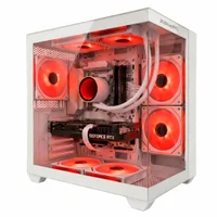 PC Gamer Ludic By Bluepc - Amd Ryzen 5 5500, Geforce RTX 5060 Ti 16gb, 32gb Ram, SSD 1TB M.2 Nvme, 600w 80 Plus, Branco, Water Cooler - Pgbp-lu2687