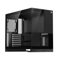 Gabinete Gamer Redragon Eternal Preto Sem Fans Ca-612b